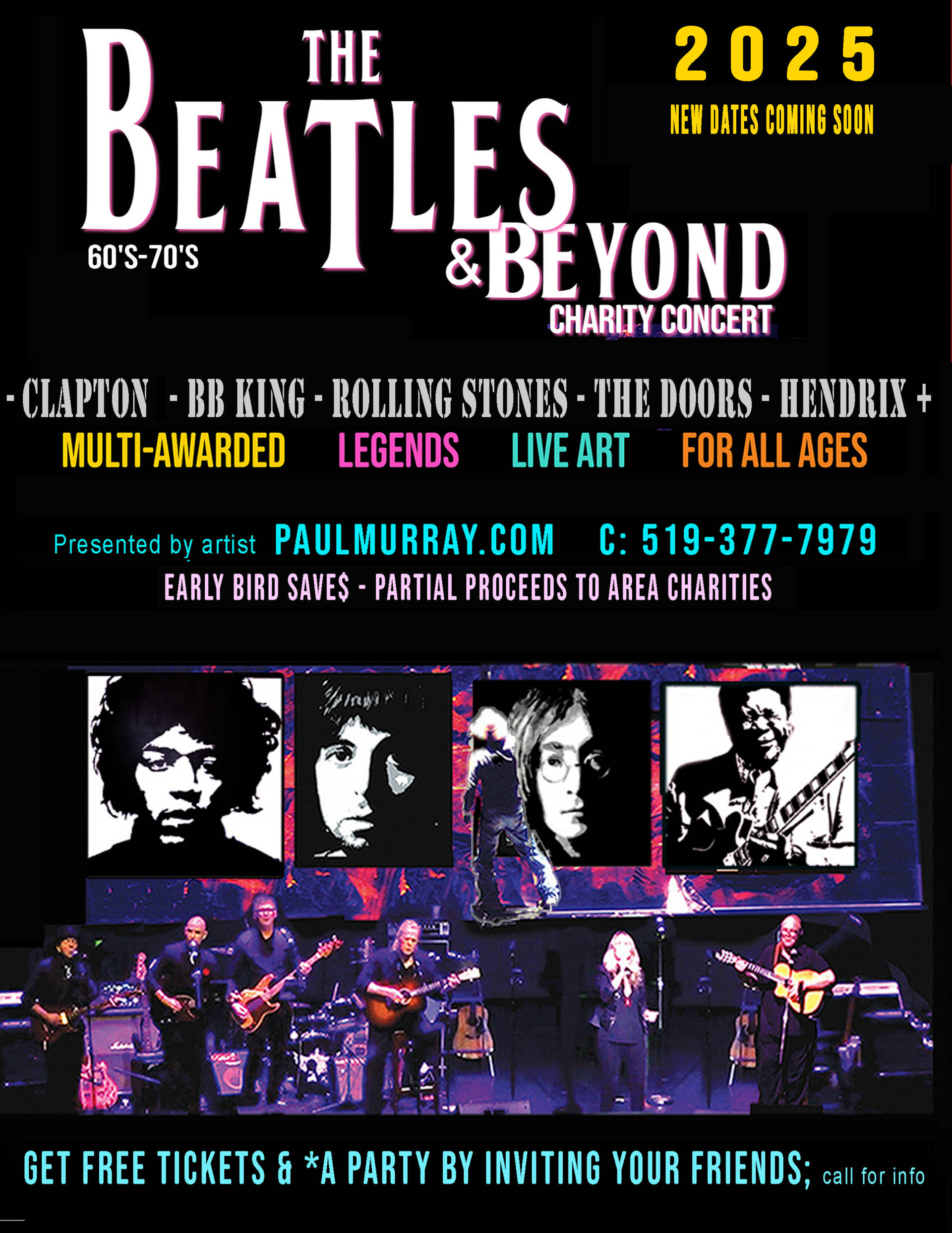 2025 Show Flyer - The Beatles & Beyond