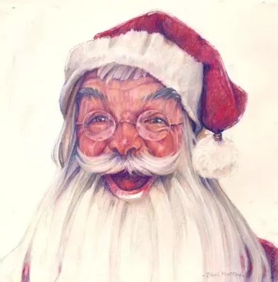 Santa 2012 Canvas & paper editions