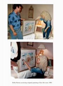 Read more about the article Dolly Parton is a long time collector of Paul Murray’s – 1987     Click on image to see full story