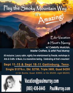 Read more about the article Sept. 11-15 & 18-22 Edu-vacation & Hoot’n Nanny